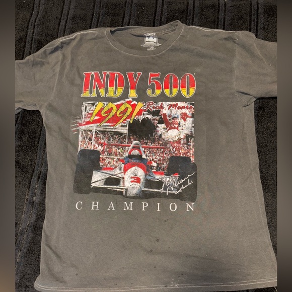 Licensed Products Other - VINTAGE OFF BACK (BAGGY) INDY 500 SHIRT  NEGOTIABLE